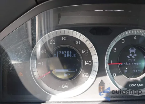 2008 Volvo S80 T6 z USA, uszkodzony, nr VIN YV1AH992681082225